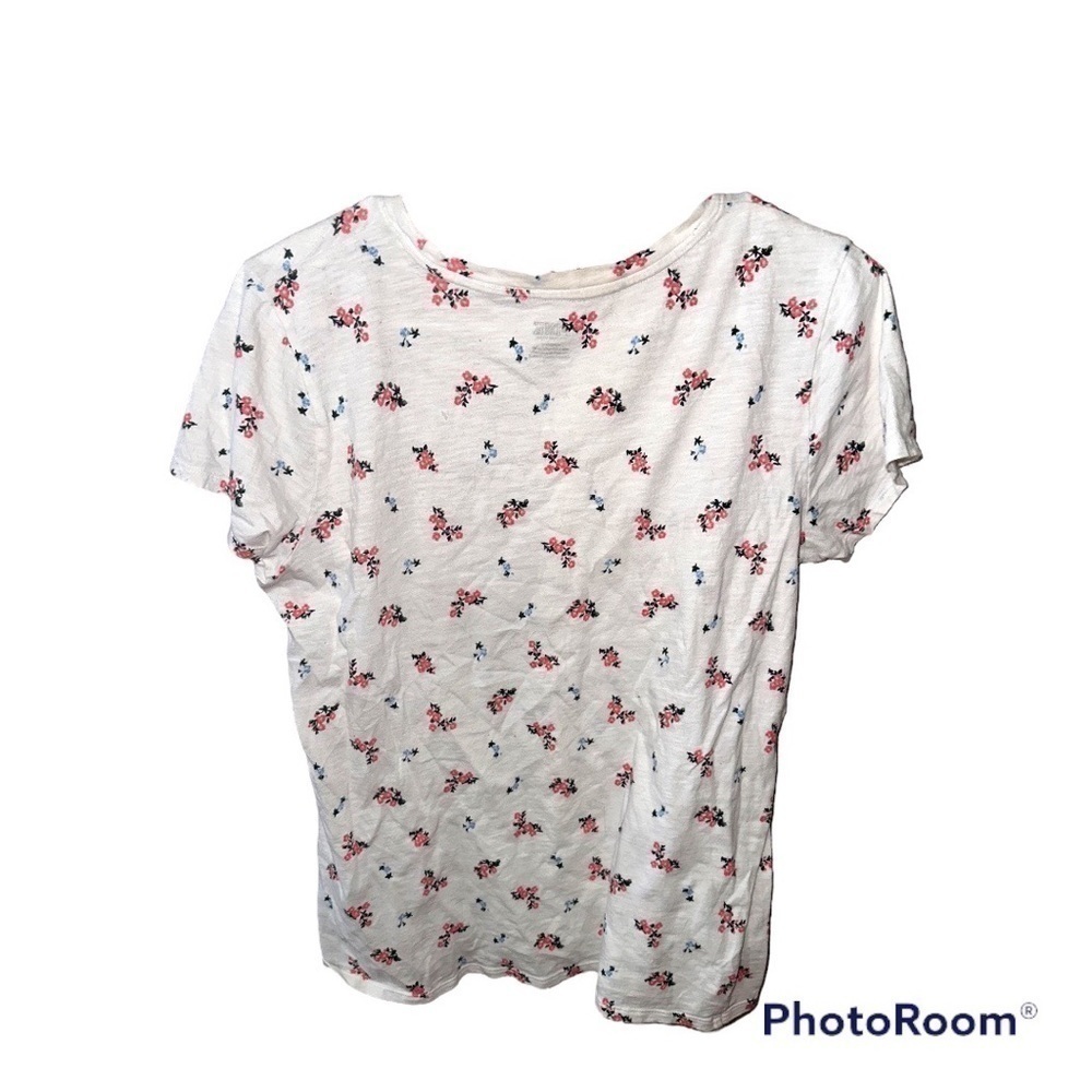 PINK VICTORIA'S SECRET Floral Short Sleeve Tee - Picture 4 of 6